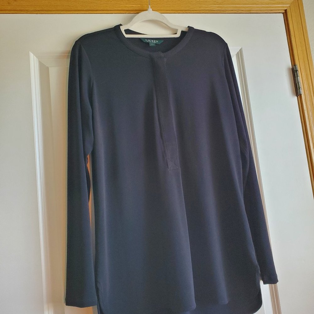 Lauren Ralph Lauren Black Tunic